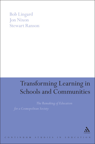 Cover image: Transforming Learning in Schools and Communities 1st edition 9781441180063
