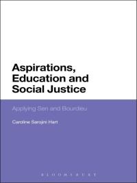 Omslagafbeelding: Aspirations, Education and Social Justice 1st edition 9781472572028