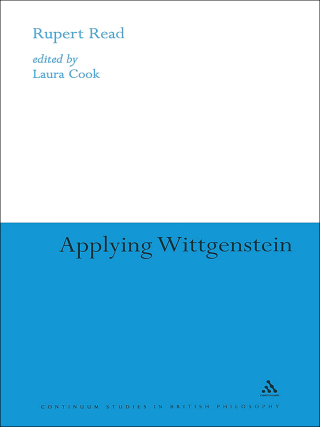 Cover image: Applying Wittgenstein 1st edition 9780826494504