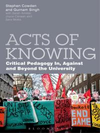 Cover image: Acts of Knowing 1st edition 9781441105318