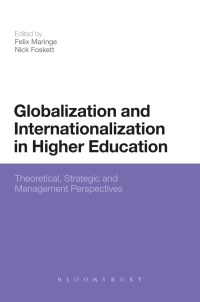 Cover image: Globalization and Internationalization in Higher Education 1st edition 9781441177094