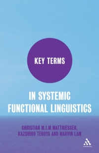 Immagine di copertina: Key Terms in Systemic Functional Linguistics 1st edition 9781847064400