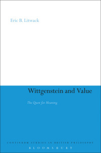Cover image: Wittgenstein and Value 1st edition 9781441150370