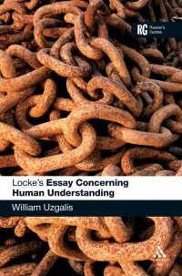 Imagen de portada: Locke's 'Essay Concerning Human Understanding' 1st edition 9780826490322