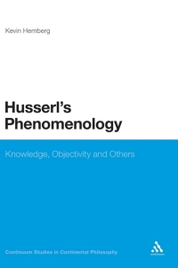 Immagine di copertina: Husserl's Phenomenology 1st edition 9780826489586