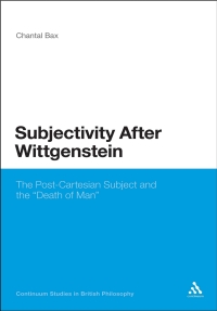 Imagen de portada: Subjectivity After Wittgenstein 1st edition 9781441127327