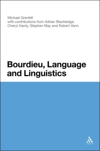 Cover image: Bourdieu, Language and Linguistics 1st edition 9781441154699