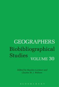 Cover image: Geographers 1st edition 9781441130129
