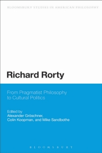 Cover image: Richard Rorty 1st edition 9781472589279