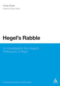 Cover image: Hegel's Rabble 1st edition 9781472510167