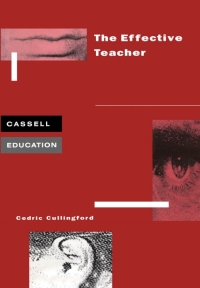 Imagen de portada: Effective Teacher 1st edition 9780304331802