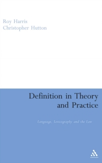Cover image: Definition in Theory and Practice 1st edition 9781441171009