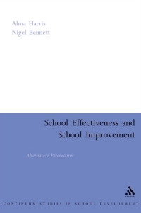 Imagen de portada: School Effectiveness, School Improvement 1st edition 9780826477613