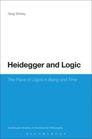 Cover image: Heidegger and Logic 1st edition 9781441137586