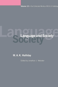 Cover image: Language and Society 1st edition 9781847065773