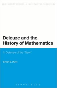 Cover image: Deleuze and the History of Mathematics 1st edition 9781472591340