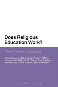Cover image: Does Religious Education Work? 1st edition 9781474234658