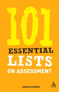 Immagine di copertina: 101 Essential Lists on Assessment 1st edition 9780826488671