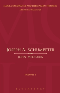 Cover image: Joseph A. Schumpeter 1st edition 9781441126337