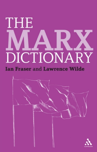 Cover image: The Marx Dictionary 1st edition 9781441100115