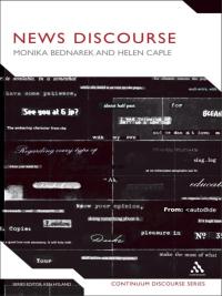 Cover image: News Discourse 1st edition 9781441120908
