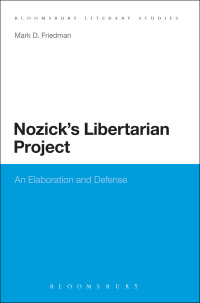 صورة الغلاف: Nozick's Libertarian Project 1st edition 9781441102973