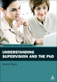 صورة الغلاف: Understanding Supervision and the PhD 1st edition 9781441104496