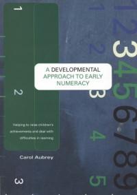 Cover image: A Developmental Approach to Early Numeracy 1st edition 9781841900094