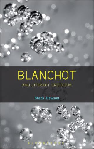 Imagen de portada: Blanchot and Literary Criticism 1st edition 9781441115232