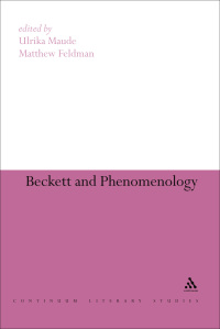 Omslagafbeelding: Beckett and Phenomenology 1st edition 9781441123176