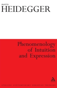 Cover image: Phenomenology of Intuition and Expression 1st edition 9781847064431