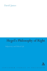 Cover image: Hegel's Philosophy of Right 1st edition 9780826496058