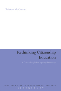 Imagen de portada: Rethinking Citizenship Education 1st edition 9781441156310