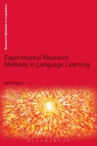 表紙画像: Experimental Research Methods in Language Learning 1st edition 9781441125873