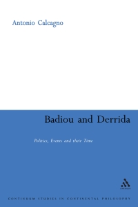 表紙画像: Badiou and Derrida 1st edition 9780826496171