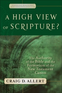 Cover image: A High View of Scripture? 9780801027789