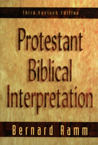 Cover image: Protestant Biblical Interpretation 3rd edition 9780801020834