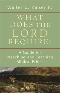 Imagen de portada: What Does the Lord Require? 9780801036361