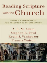Cover image: Reading Scripture with the Church 9780801031731