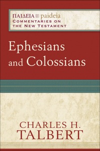 Imagen de portada: Ephesians and Colossians 9780801031281