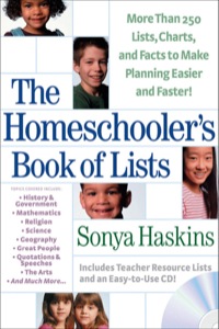 صورة الغلاف: The Homeschooler's Book of Lists 9780764204432