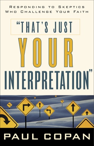 Omslagafbeelding: That's Just Your Interpretation 9780801063831