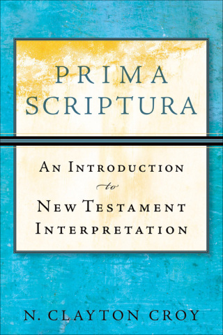 Imagen de portada: Prima Scriptura 9780801035883