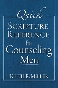Cover image: Quick Scripture Reference for Counseling Men 9780801015885