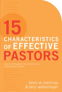 Cover image: 15 Characteristics of Effective Pastors 9780801017957