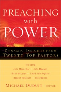 Imagen de portada: Preaching with Power 9780801066306