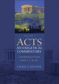 Cover image: Acts: An Exegetical Commentary 9780801048364