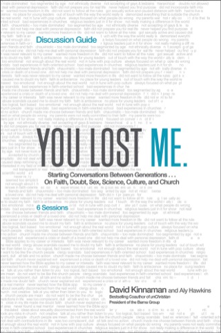 Titelbild: You Lost Me Discussion Guide 9780801014994