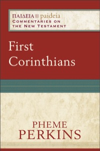 Cover image: First Corinthians 9780801033902