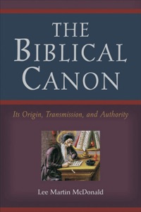 Cover image: The Biblical Canon 9780801047107